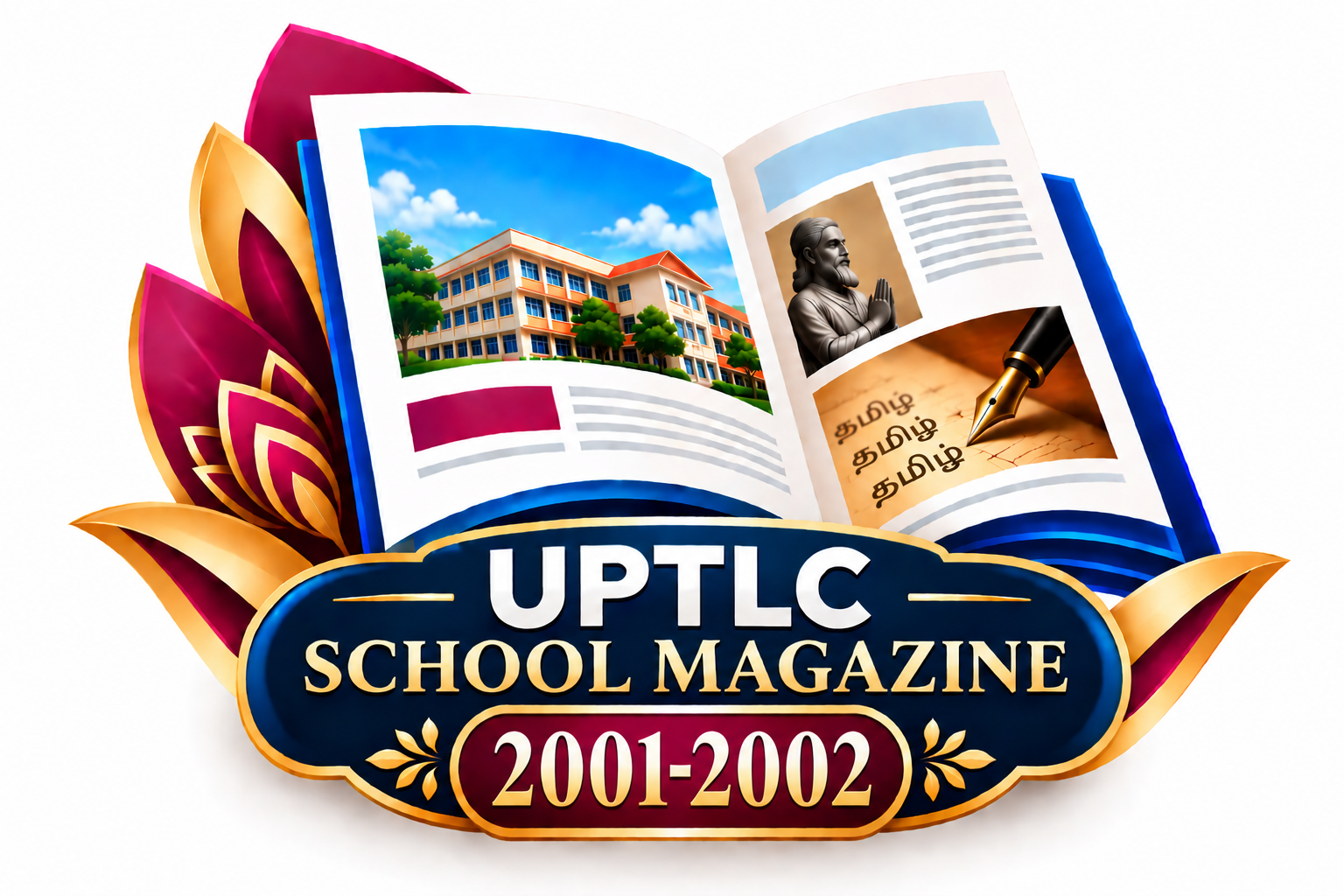 Cover image for UPTLC School Magazine 2001-2002